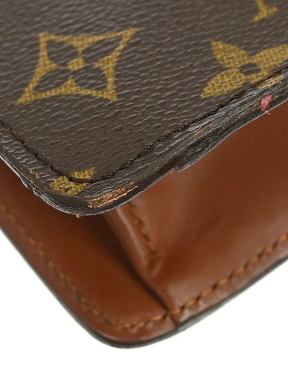 LOUIS VUITTON MONOGRAM PORTE DOCUMENTS BANDOULIERE - Picture 4 of 14